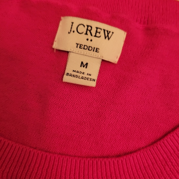 J.Crew Pink Long Sleeve Top - Picture 2 of 2